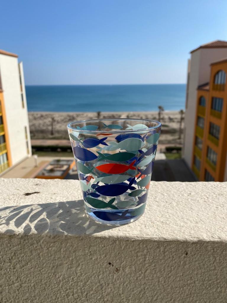 Paradis Bleu Vue Mer, Direct Plage Le Barcarès Kültér fotó