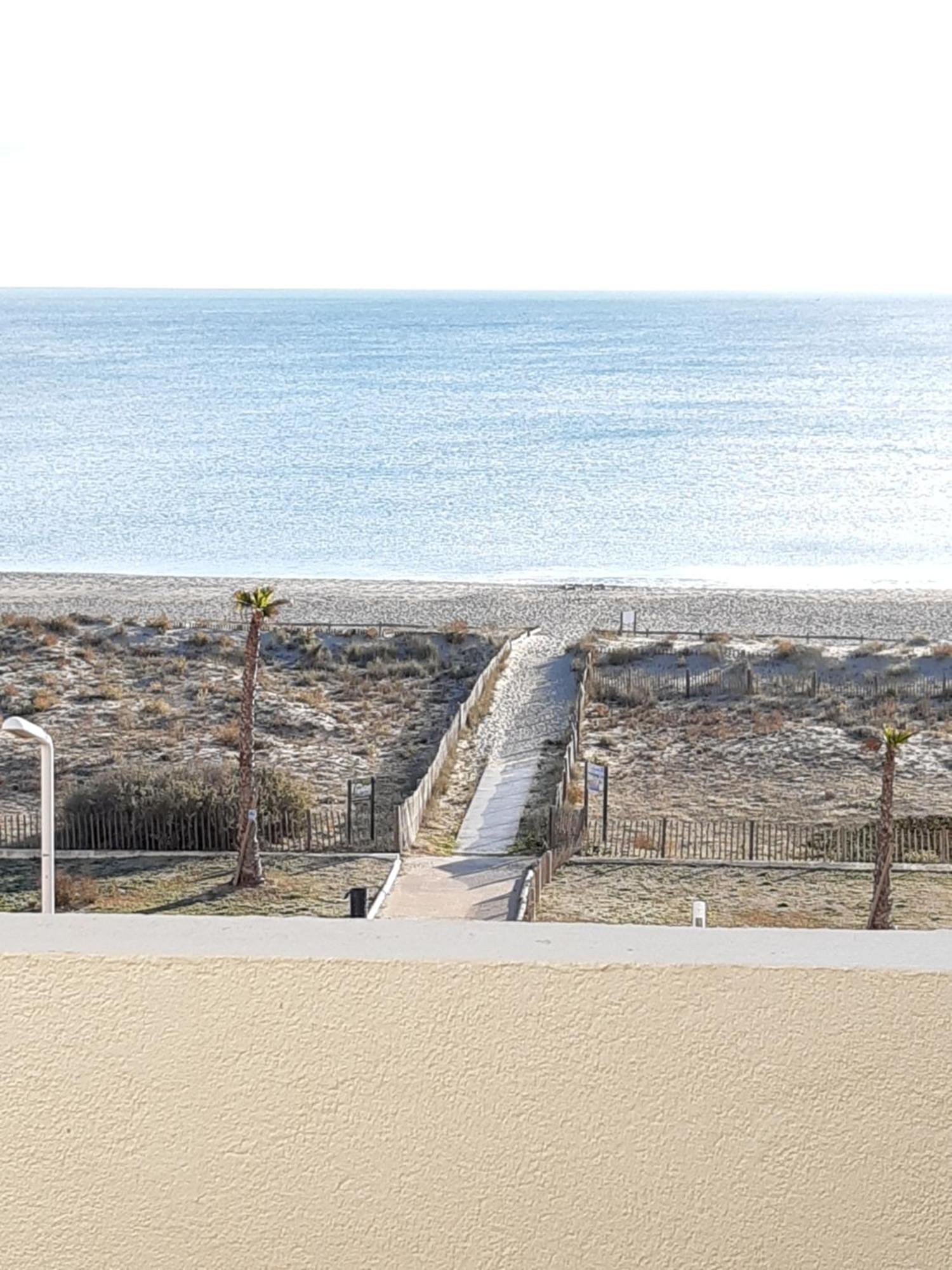 Paradis Bleu Vue Mer, Direct Plage Le Barcarès Kültér fotó